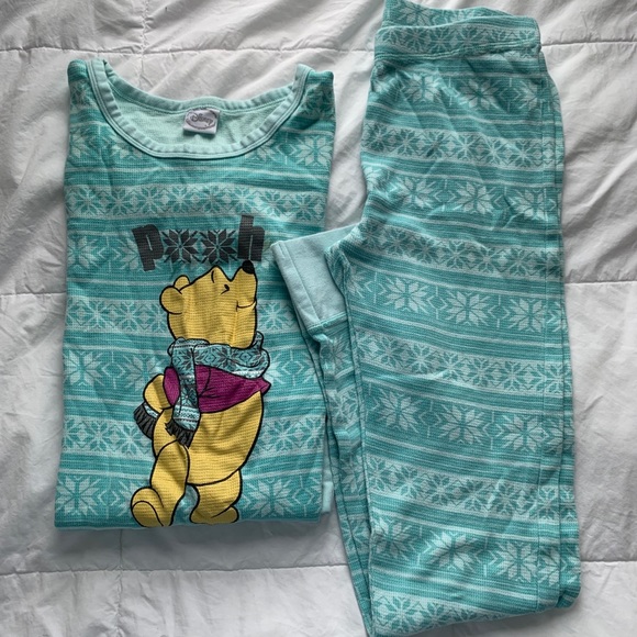 Disney Winnie the Pooh PJ Set - Picture 1 of 8